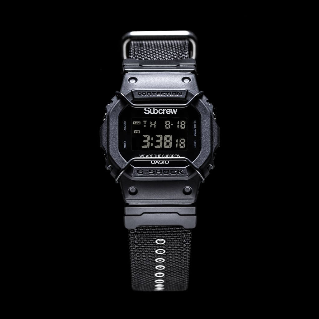 Subcrew x G-Shock DW-5600SUBCREW-1 Collaboration Watch