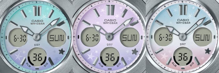 Baby-G BGA-100ST Starry Sky Series Face