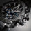 G-Shock GST-B100XA-1A Silver-Black & Blue with Carbon Fiber