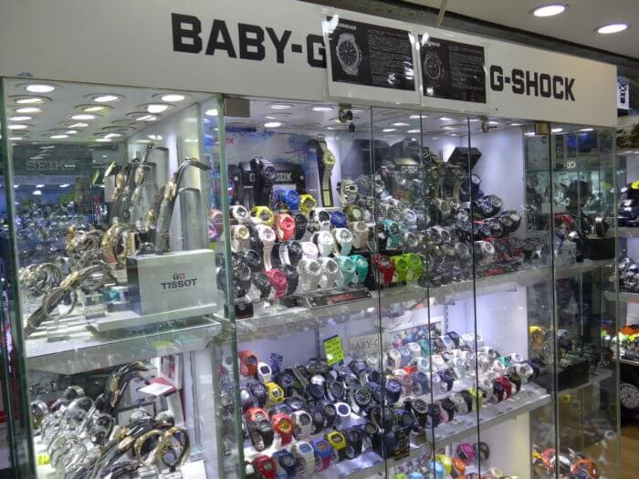 G-Shock Uhren bei In-Watch Company im Sino Center