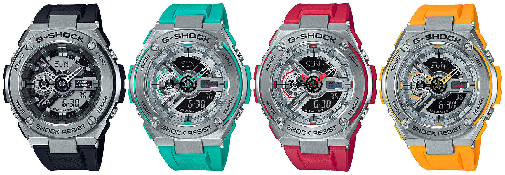 G-Shock G-STEEL GST-410 Series