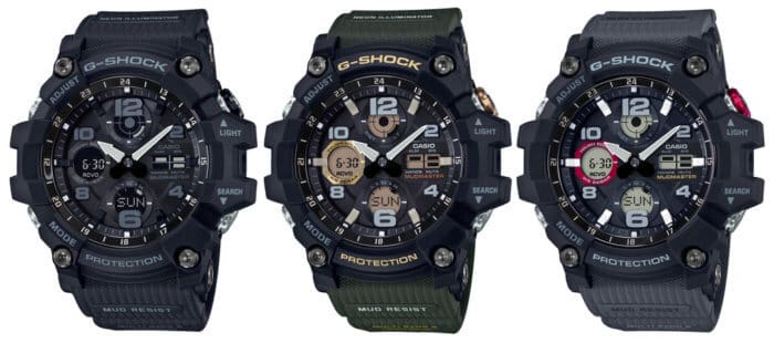 G-SHOCK GWG-100 MUDMASTER GWG-100-1A GWG-100-1A3 GWG-100-1A8