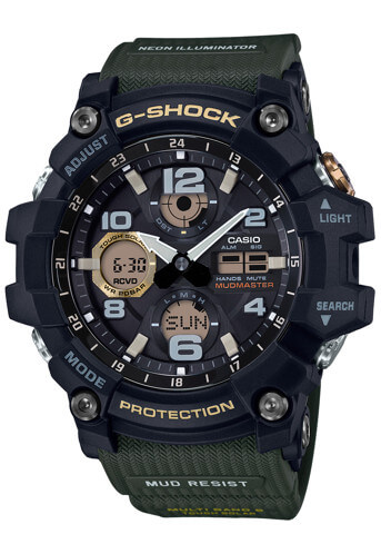 G-Shock GWG-100 Mudmaster with Tough Solar & Multi-Band 6 - G 