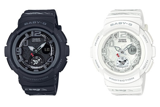 Hello Kitty x Baby-G BGA-190KT-1B \u0026 BGA 