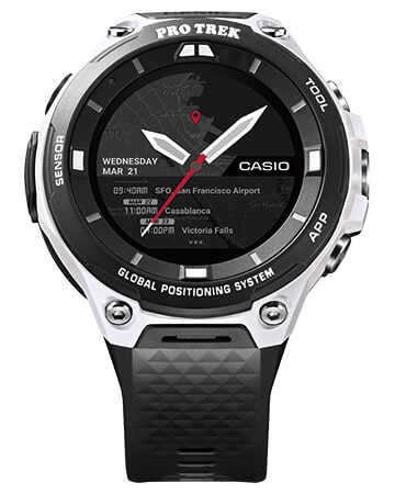 ☆極美品☆CASIO PRO TREK SMART WSD-F20-WE-
