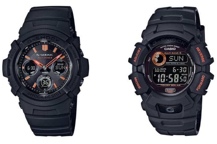 G-Shock Fire Package 2018 AWG-M100SF-1A4JR & GW-2310FB-1B4JR