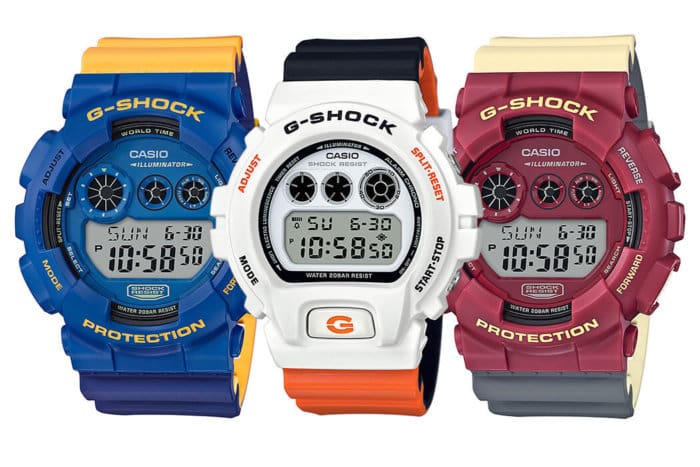 G-Shock DW-6900NC-7 GD-120NC-2 GD-120NC-4 NO COMPLY Series