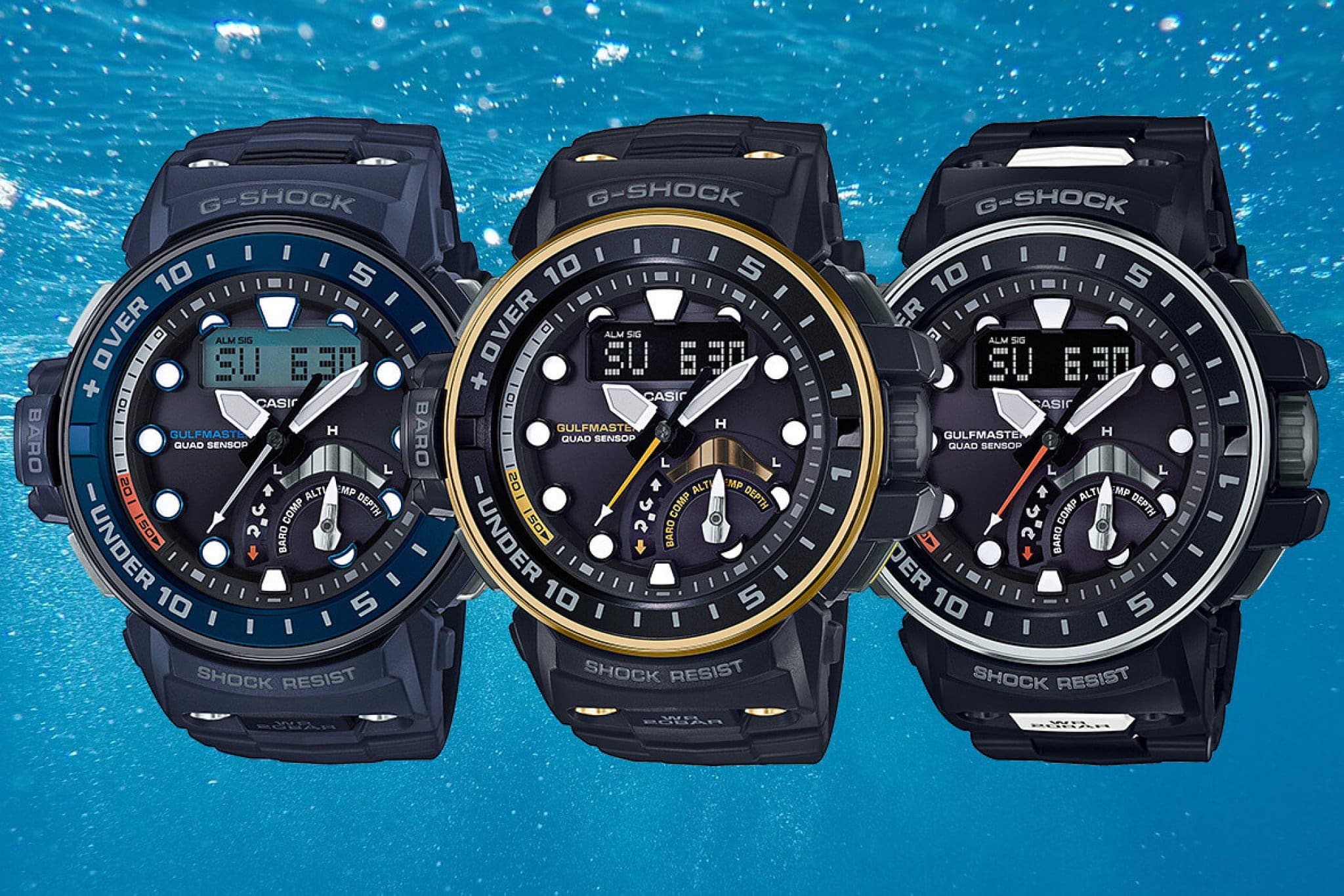 3 New Quad Sensor Gulfmasters GWNQ1000A2A, GWNQ1000GB1A, GWN