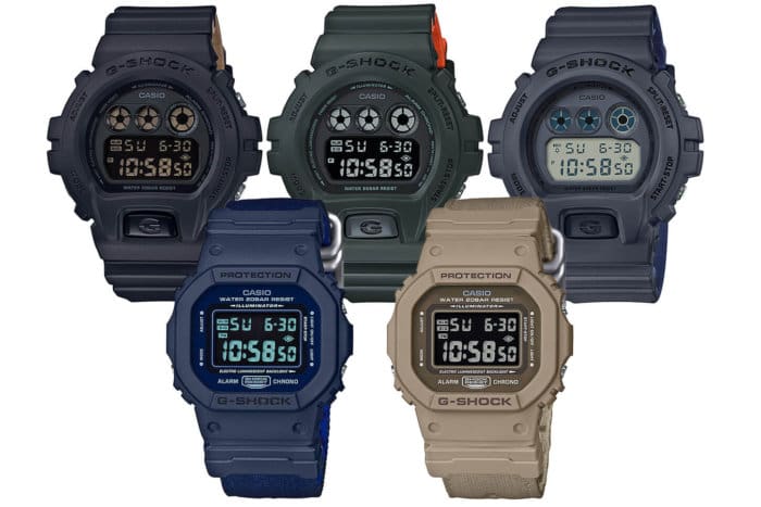 G-Shock DW-5600LU and DW-6900LU