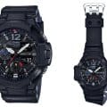 G-Shock Gravitymaster GA-1100-1A1 Black & Gray with Primary Color Accents