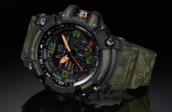 Burton Snowboards x G-Shock Mudmaster GG-1000BTN-1A Angle