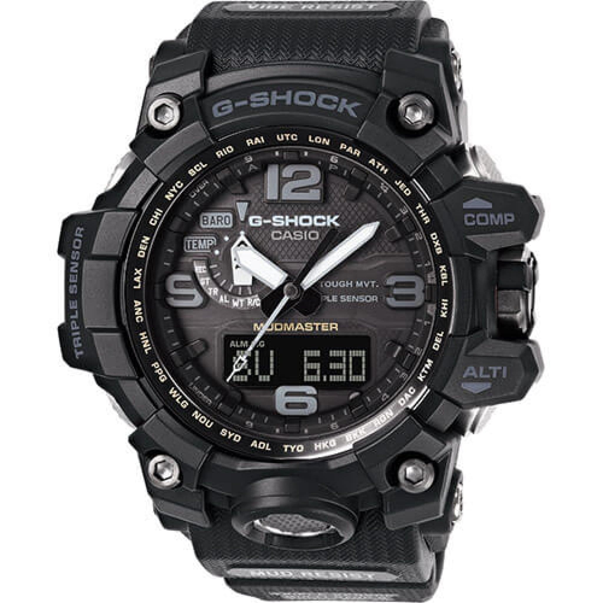 Casio GShock Mudmaster GWG1000 Mudresistant with Triple Sensor