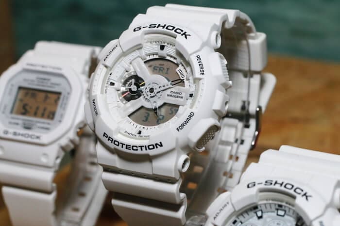 G-Shock GA-110MW-7A Marine White