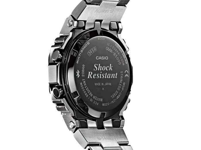 G-Shock GMW-B5000D-1 Screw-Lock Case Back