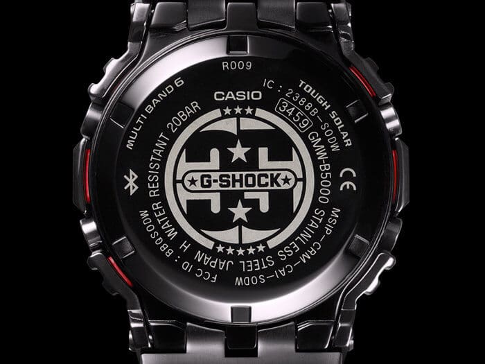 G-Shock GMW-B5000TFC-1 35th Anniversary Case Back