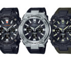 G-Shock G-STEEL GST-W130 with Tough Leather Band and Neon Illuminator