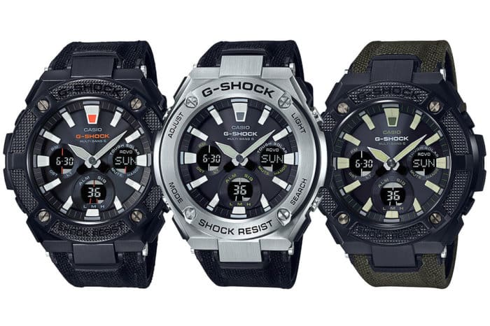 G-Shock G-STEEL GST-W130 with Tough Leather Band and Neon Illuminator GST-W130BC-1AJF GST-W130BC-1A3JF GST-W130C-1AJF