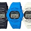 G-Shock G-LIDE GWX-5700CS with Tide Graph in Black Blue and White