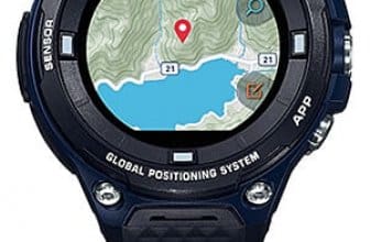 Casio Pro Trek WSD-F20A Smart Outdoor Watch in Indigo Blue