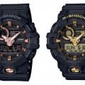 G-Shock GA710B-1A4 and GA710B-1A9 Black and Gold Street Series