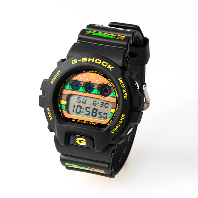 【1,000個限定】マクドナルド×G-SHOCK 限定モデル ウォッチ