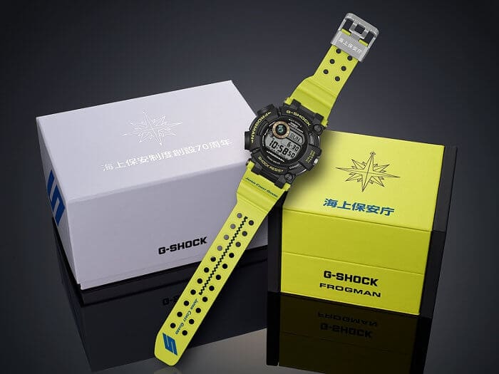 G-Shock GWF-D1000JCG Frogman Watch for Japan Coast Guard 70th Anniversary Box