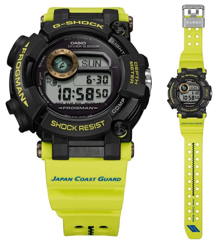 G-Shock GWF-D1000JCG-9JR Frogman Watch for Japan Coast Guard 70th Anniversary