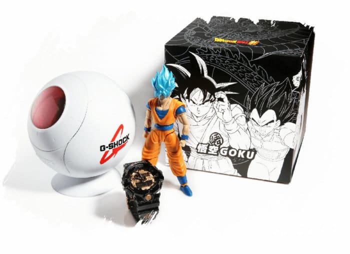 Dragon Ball Super x G-Shock Goku Watch and Case