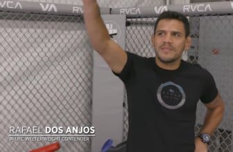 Rafael Dos Anjos wearing Casio G-Shock Gulfmaster GWN-1000B-1B Wristwatch