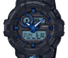 G-Shock GA-710B-1A2 Metallic Blue Accents