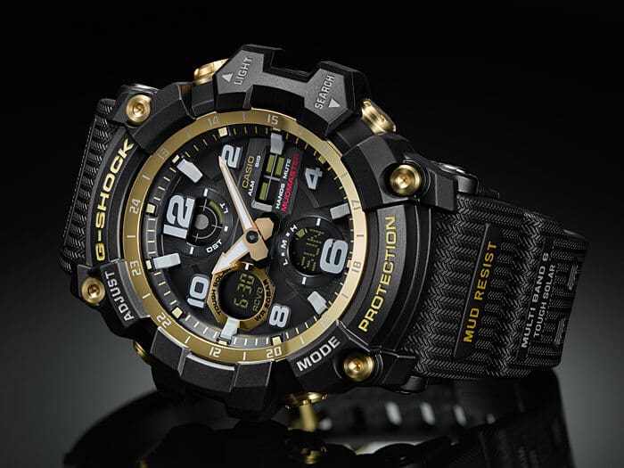 G-Shock GWG-100GB-1A Mudmaster Angle