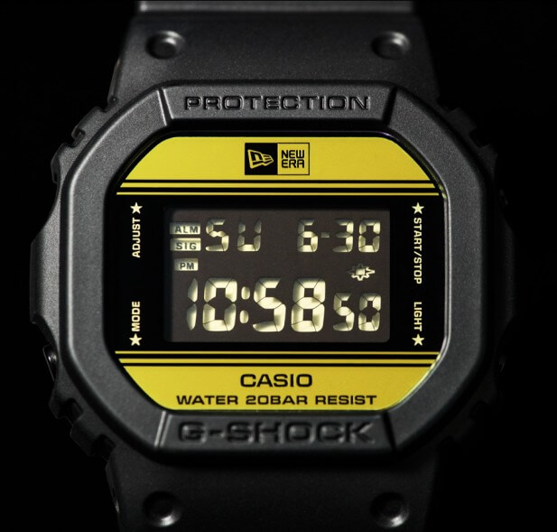 New Era x G-Shock DW-5600NE-1 for 35th Anniversary 2018 - G 