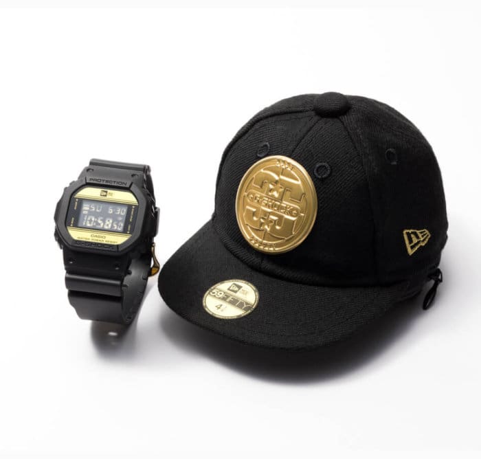 New Era x G-Shock DW-5600NE-1 Watch and Cap Case