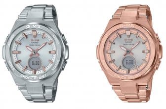 Casio Baby-G MSG-S200D-7A & MSG-S200DG-4A Full-Metal Stainless Steel with Tough Solar