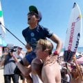 Kanoa Igarashi wearing G-Shock at Vans U.S. Open of Surfing 2018