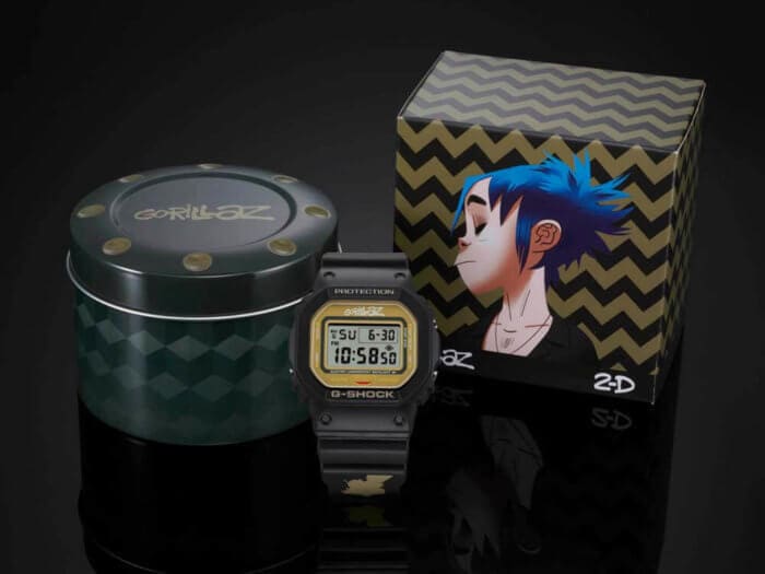 GORILLAZ X G-SHOCK DW-5600GRLZ2-1 2-D