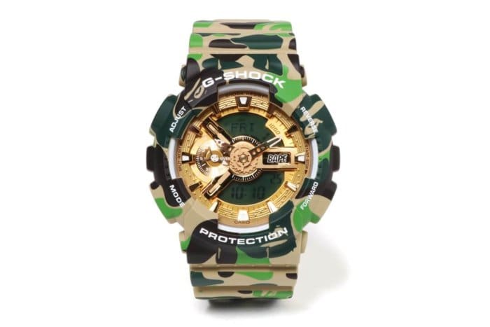 A Bathing Ape x G-Shock GA-110 "BAPE XXV" Collaboration Watch