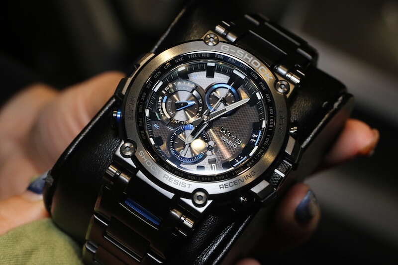 G-Shock MTG-B1000BD-1A & MTG-B1000D-1A with Stainless Steel Band