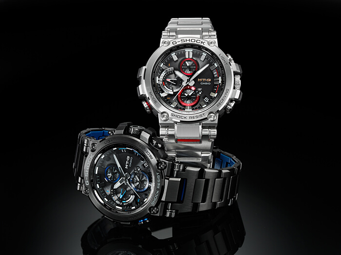 I første omgang Vittig Temmelig G-Shock MTG-B1000BD-1A & MTG-B1000D-1A with Stainless Steel Band