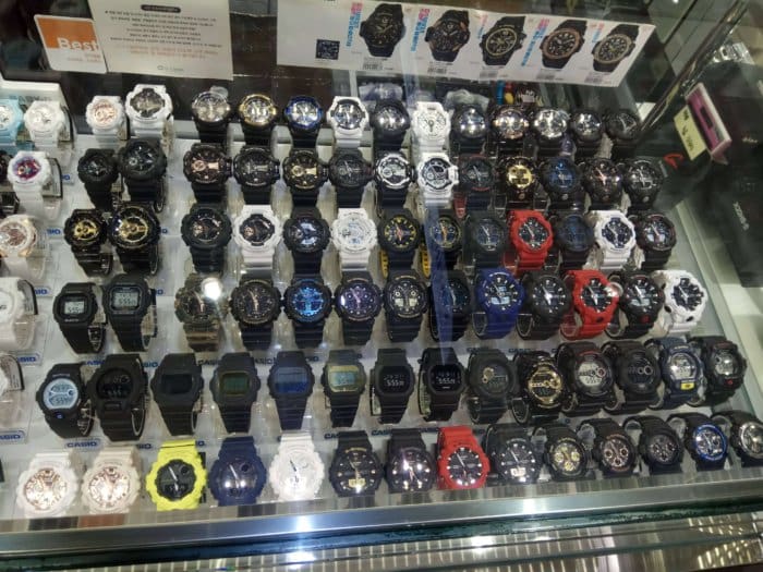 Incheon Airport Affordable G-Shock Watches