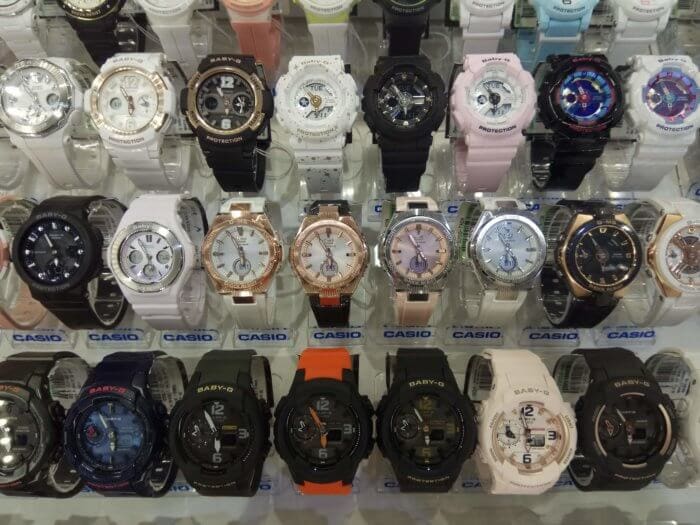 Incheon Airport Casio Baby-G Watches