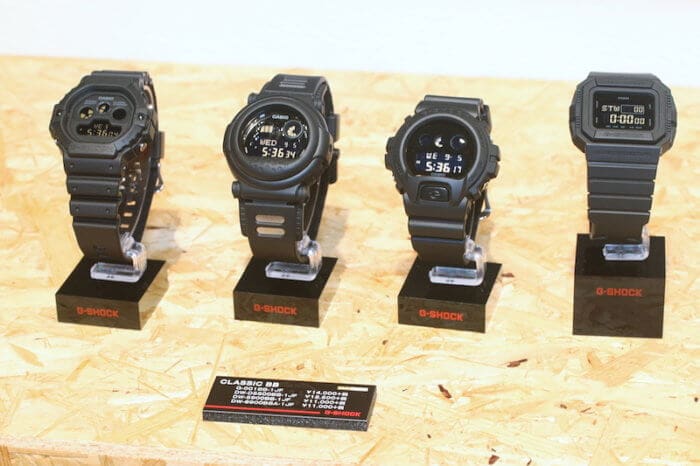 Classic Basic Black G-Shock DW-D5500BB-1JF DW-5900BB-1JF DW-6900BBA-1JF G-001BB-1JF