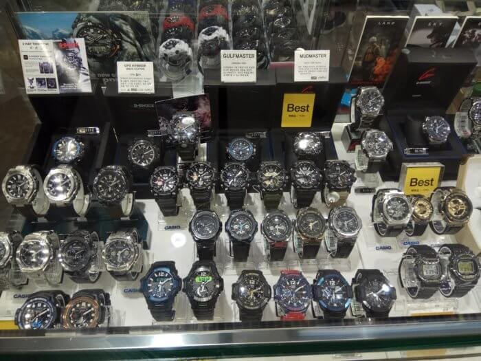 Incheon Airport Casio G-Shock Watches