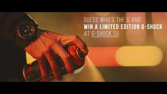G-Shock Singapore We The Gs 35th Anniversary Campaign #wethegs