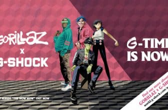 Gorillaz x Casio G-Shock Collaboration