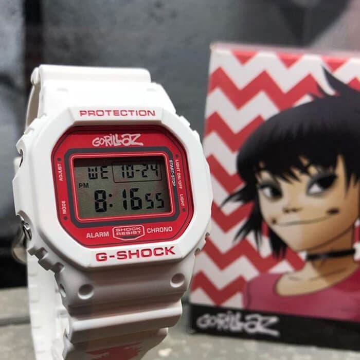 casio g shock dw 5600 gorillaz