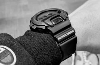 The Kickz Stand x G-Shock DW-6900 Watch Wrist Shot