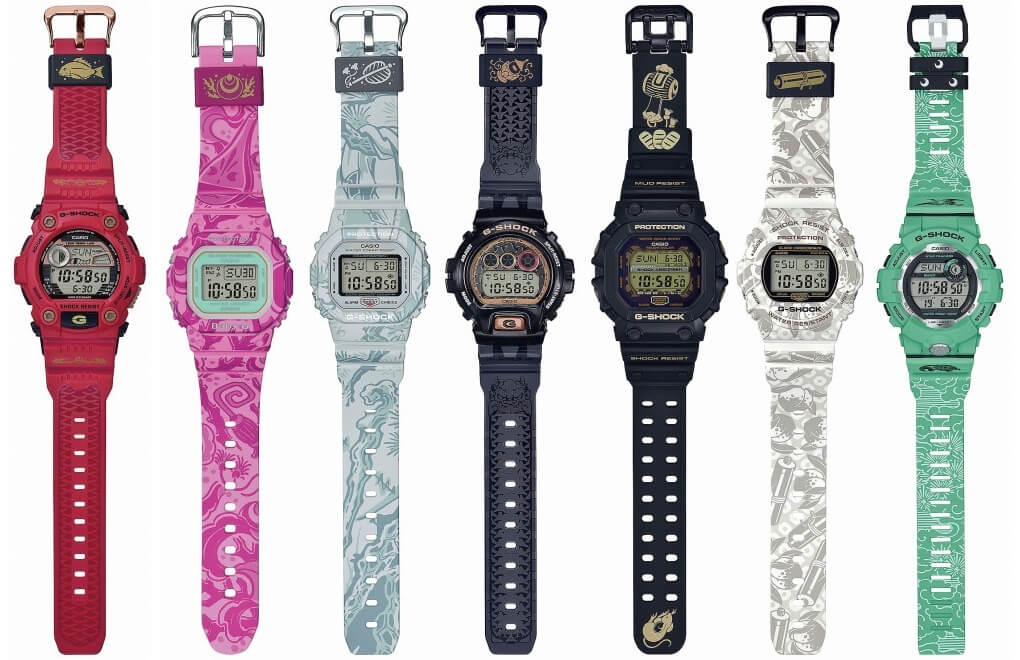 G-Shock Seven Lucky Gods Series (Shichi 