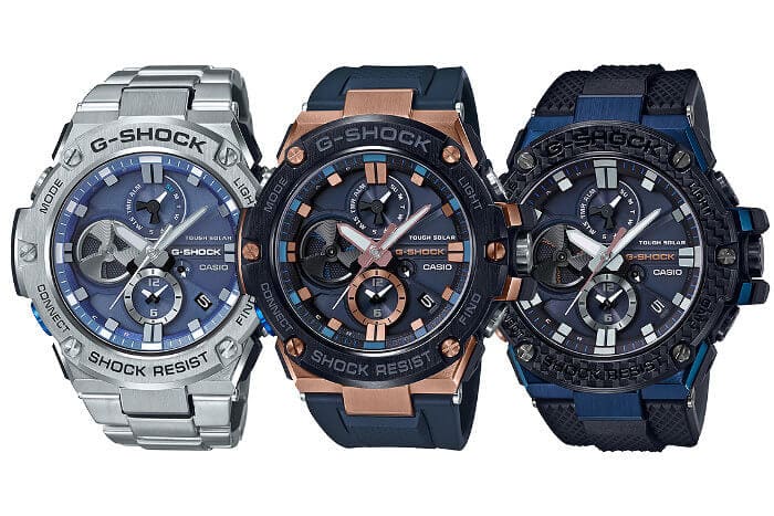 G-Shock G-STEEL GST-B100D-2A, GST-B100G-2A, GST-B100XB-2A