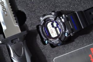 GWF-D1000B-1LTD Limited Edition 35th Anniversary G-Shock Frogman Collector's Set with Diving Knife